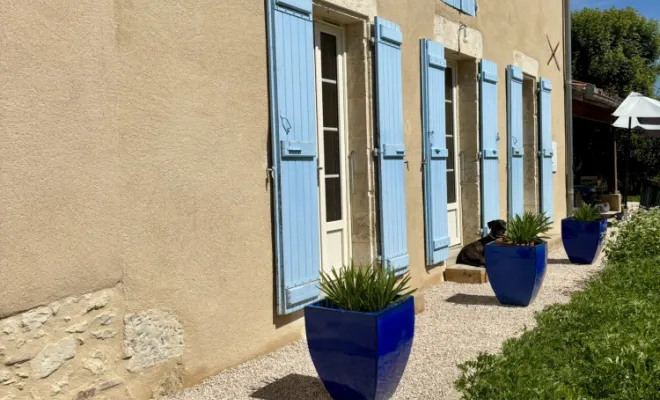 allée en calcaire Fleurance Gers